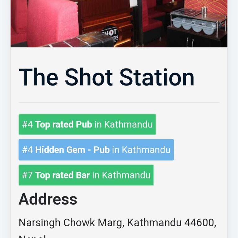 The Shot Station