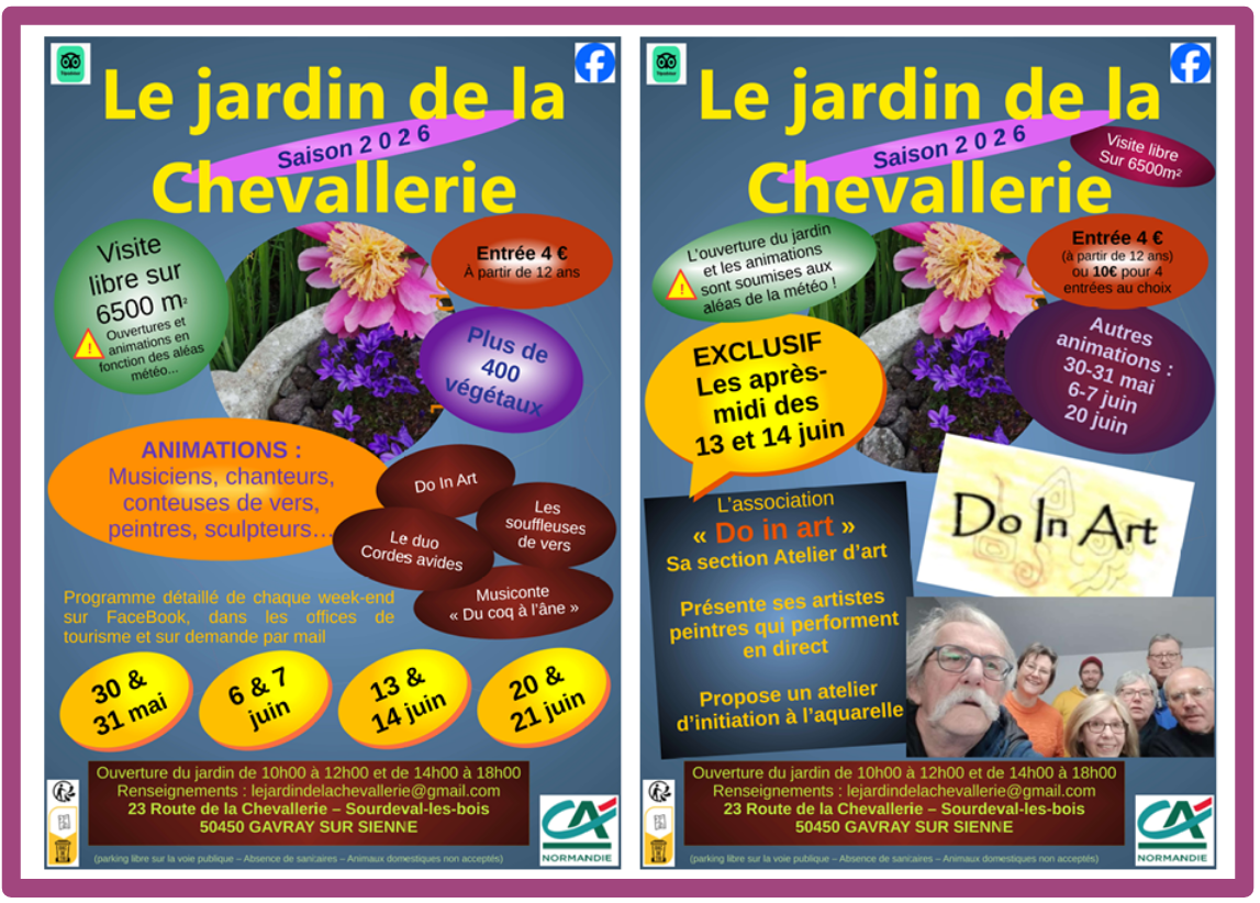 Le jardin de la Chevallerie