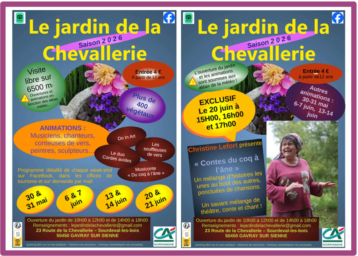 Le jardin de la Chevallerie