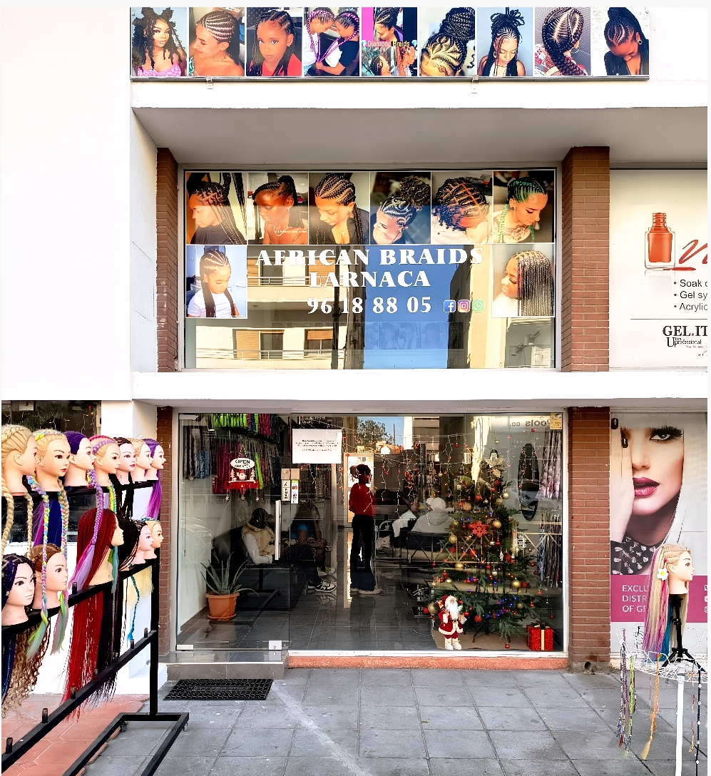 African braids Larnaca