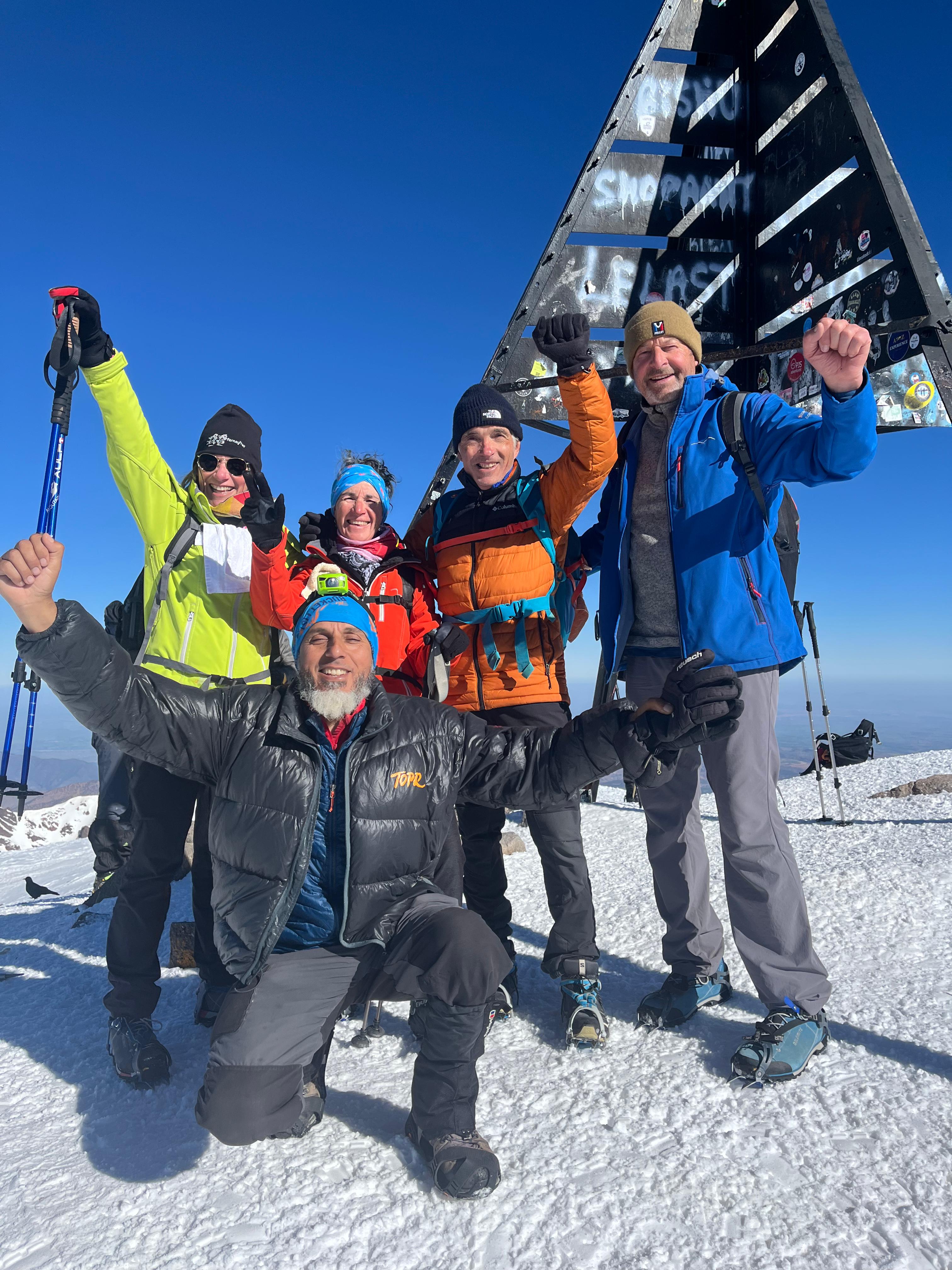 Toubkal climbing