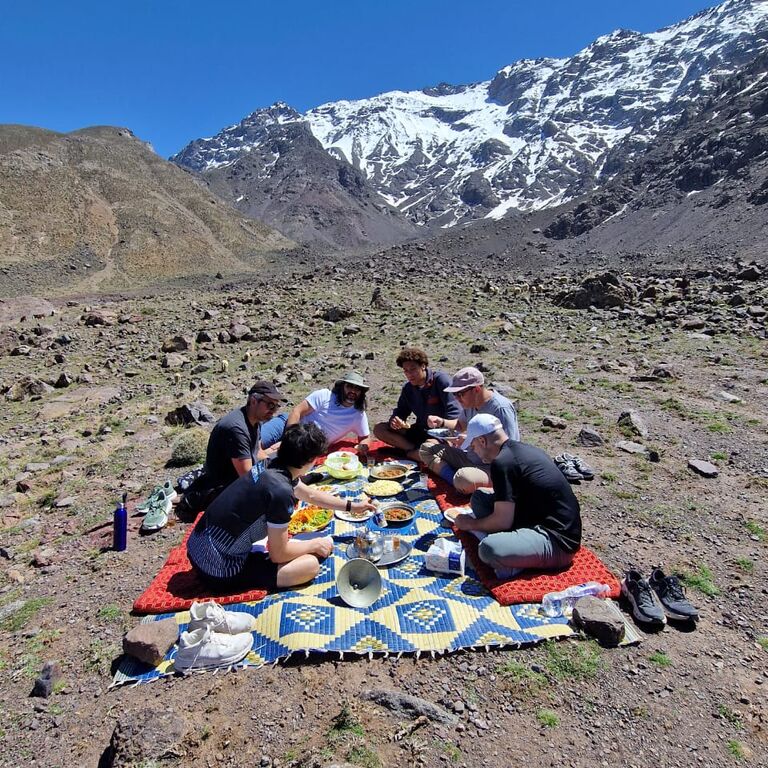 Toubkal climbing