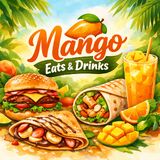Mango eats and drinks