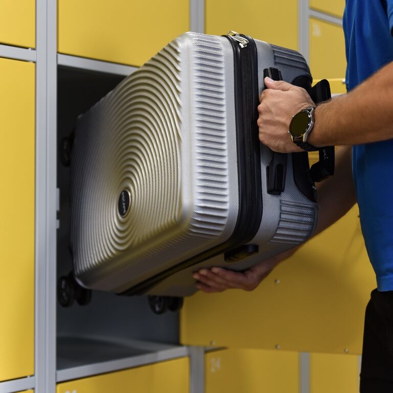 Yellow Lockers