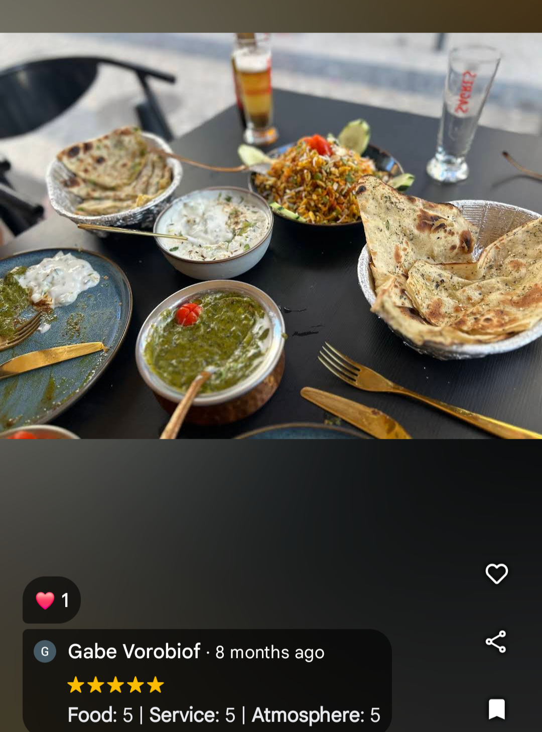 Taste of india nazare