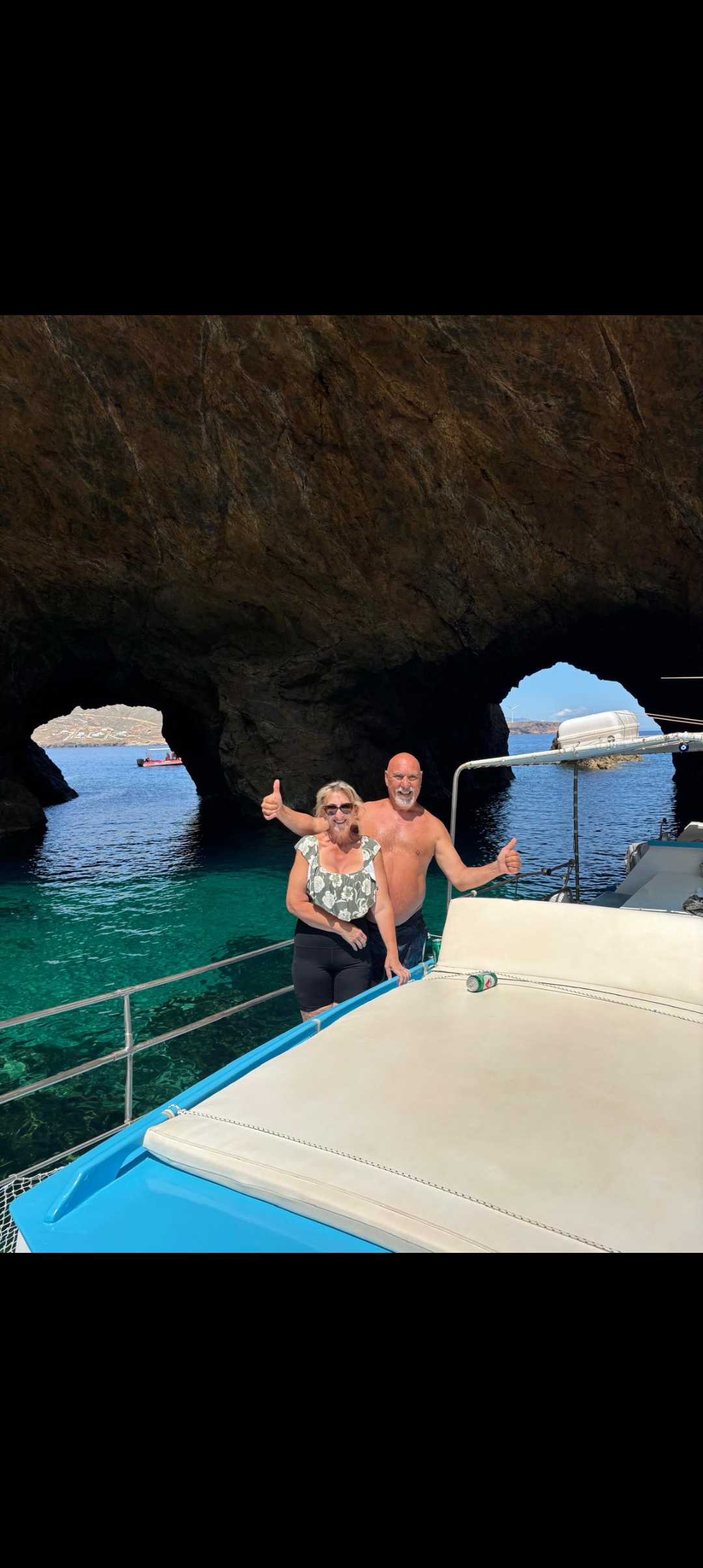 Sarantis boat Mykonos