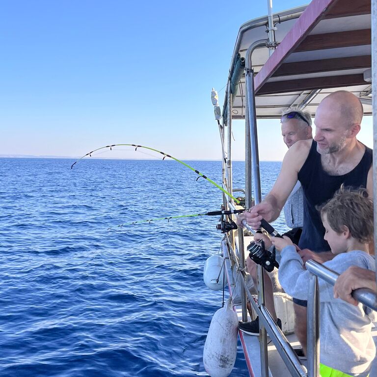 Elias  fishing