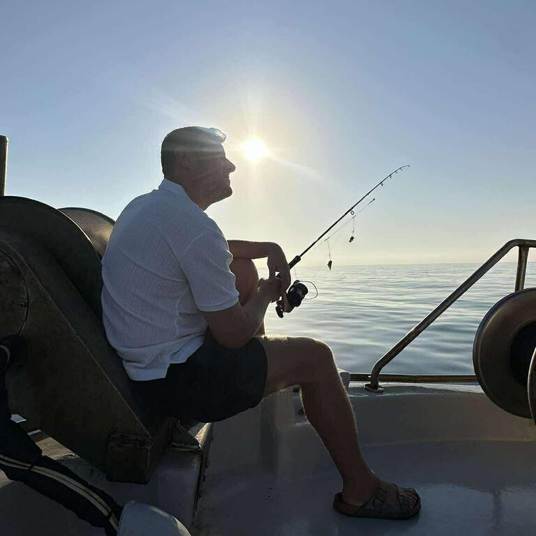 Elias  fishing