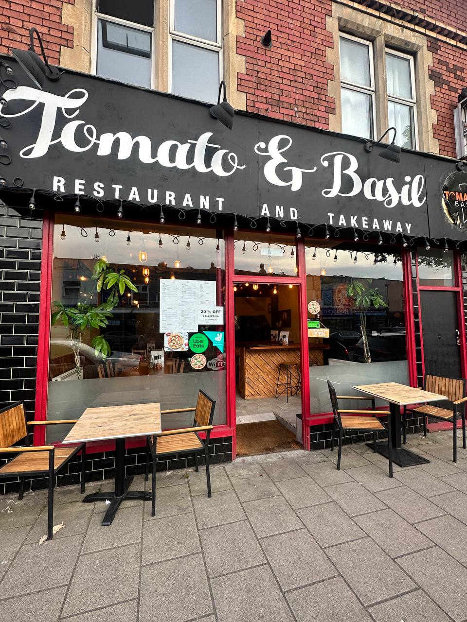 Tomato and Basil Pizzeria