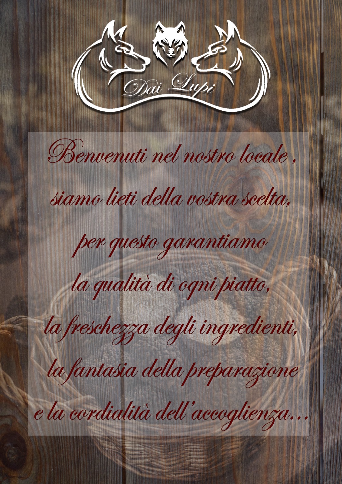 Ristorante dai lupi