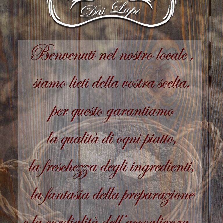 Ristorante dai lupi