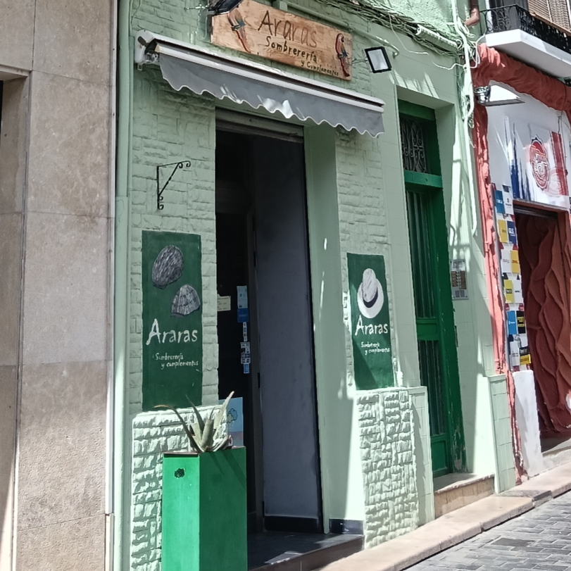 Araras Sombrerería Huesca