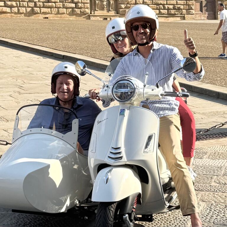 Vespa Sidecar Florence