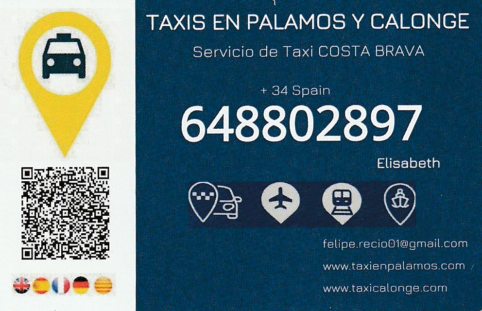 TAXI PALAMOS Y CALONGE