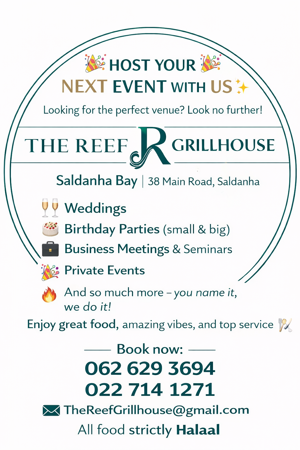 The reef Grill house