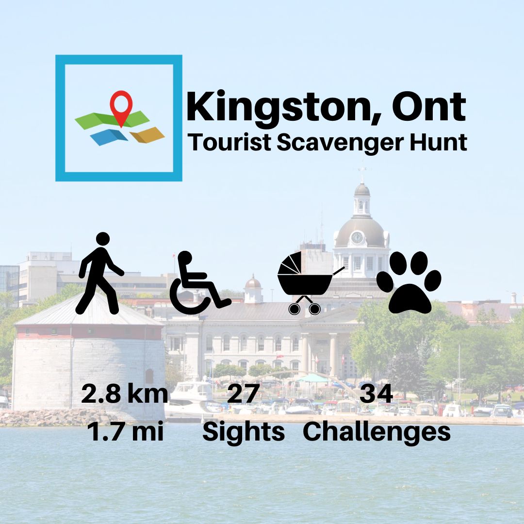 Kingston self-guided walking tour & scavenger hunt