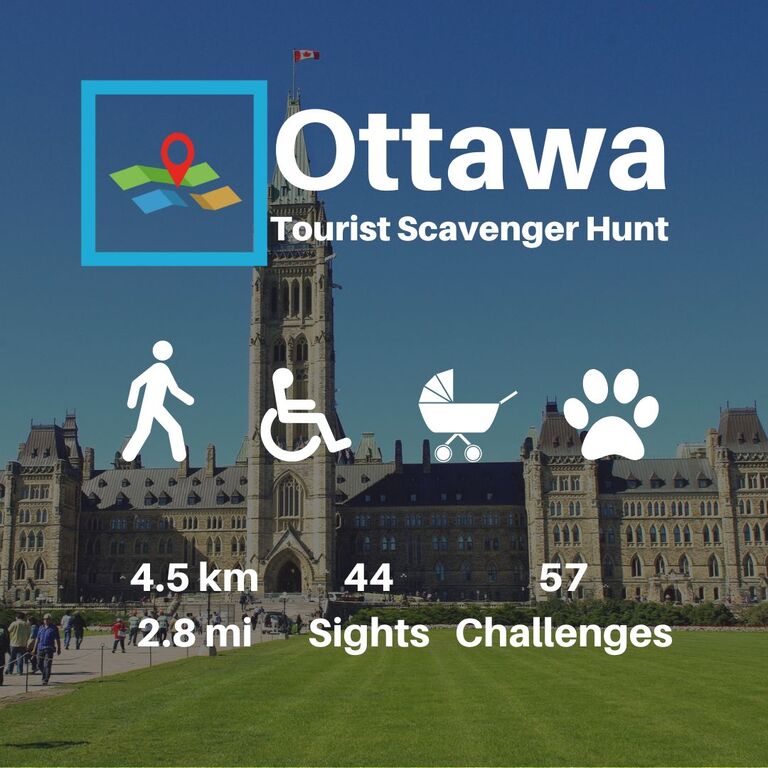 Ottawa self-guided walking tour & scavenger hunt