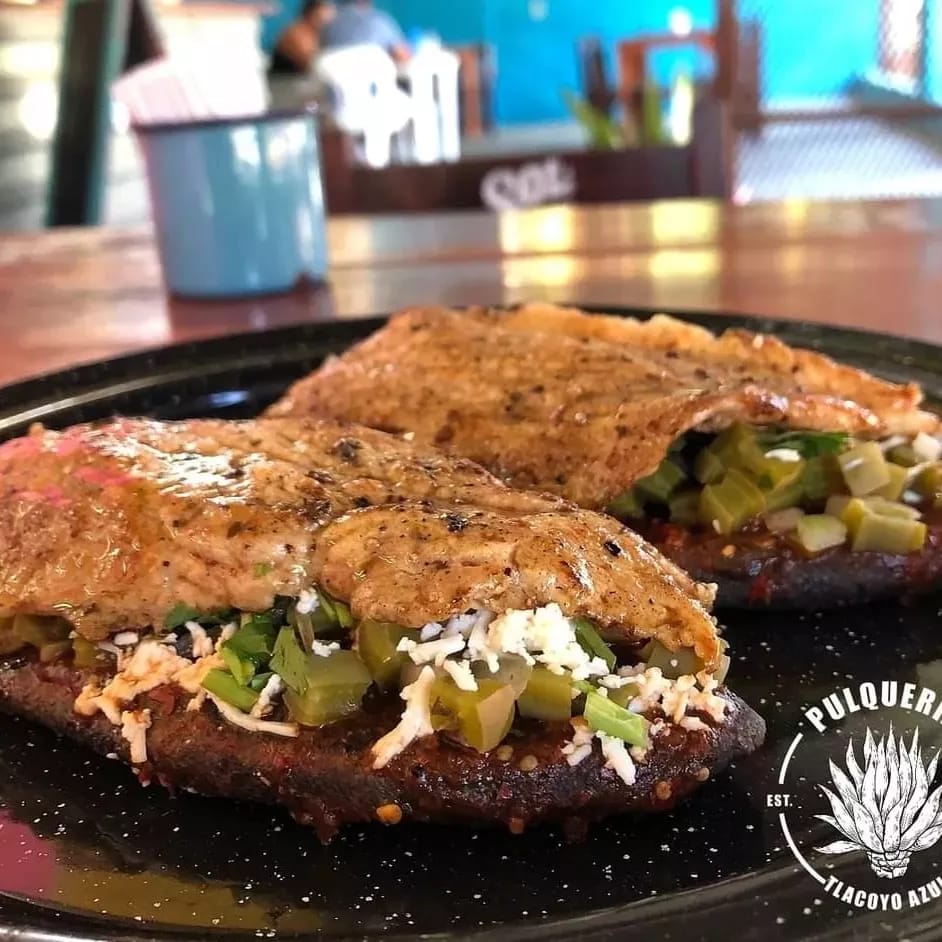 Pulqueria tlacoyo azul