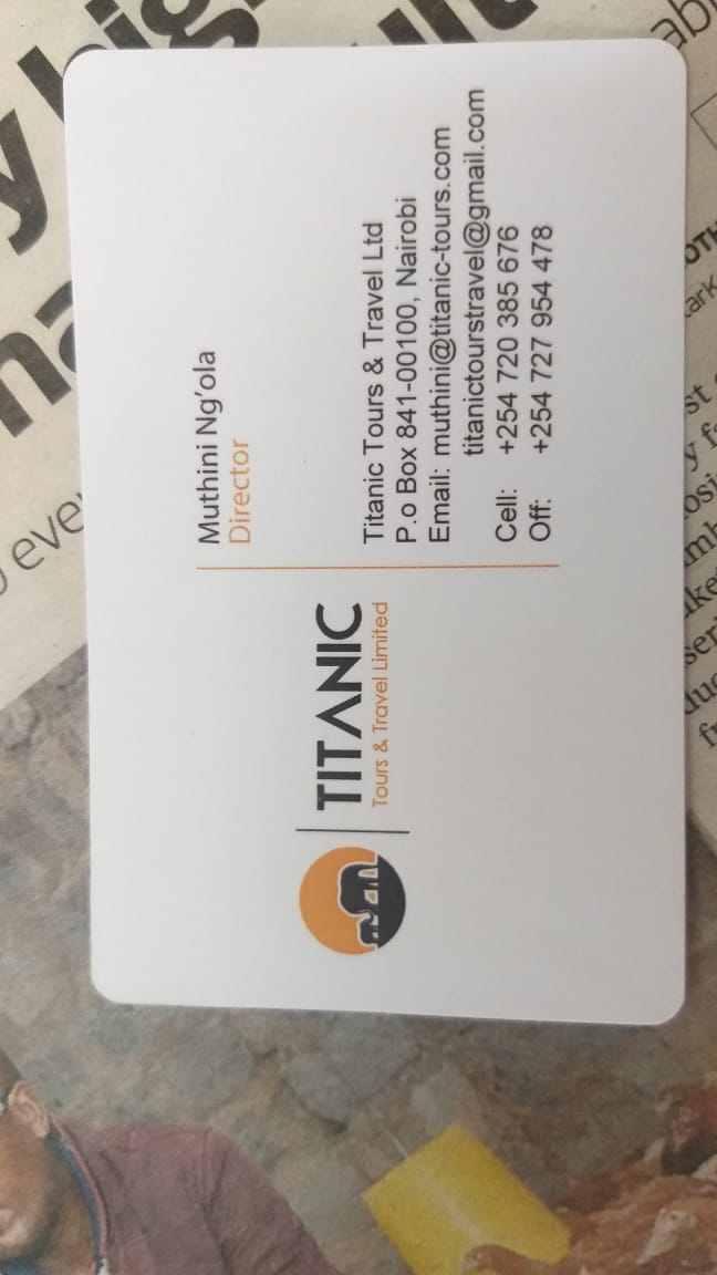 TITANIC TOURS&TRAVEL LTD
