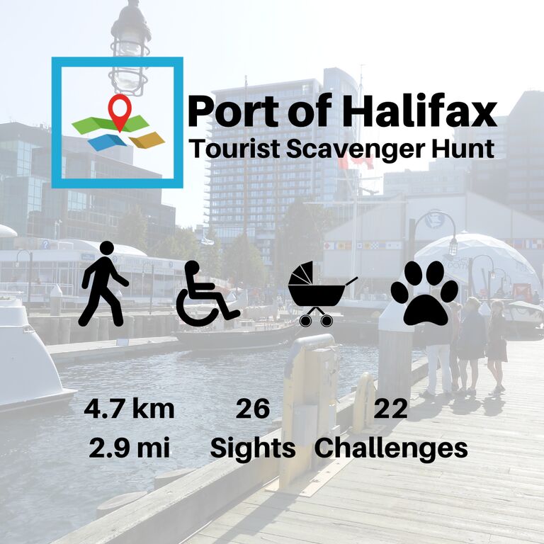 Halifax self-guided walking tour & scavenger hunt