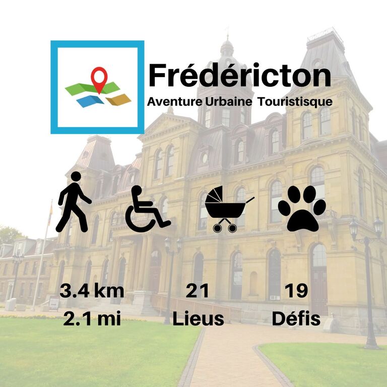 Fredericton self-guided walking tour & scavenger hunt