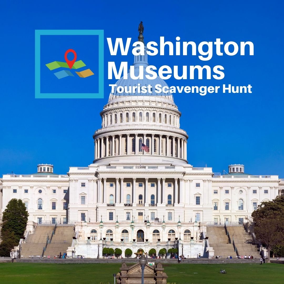 Washington DC Museums self-guided walking tour & scavenger hunt