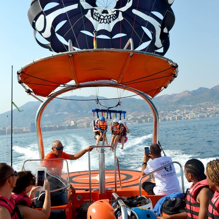 Pirate Parasailing