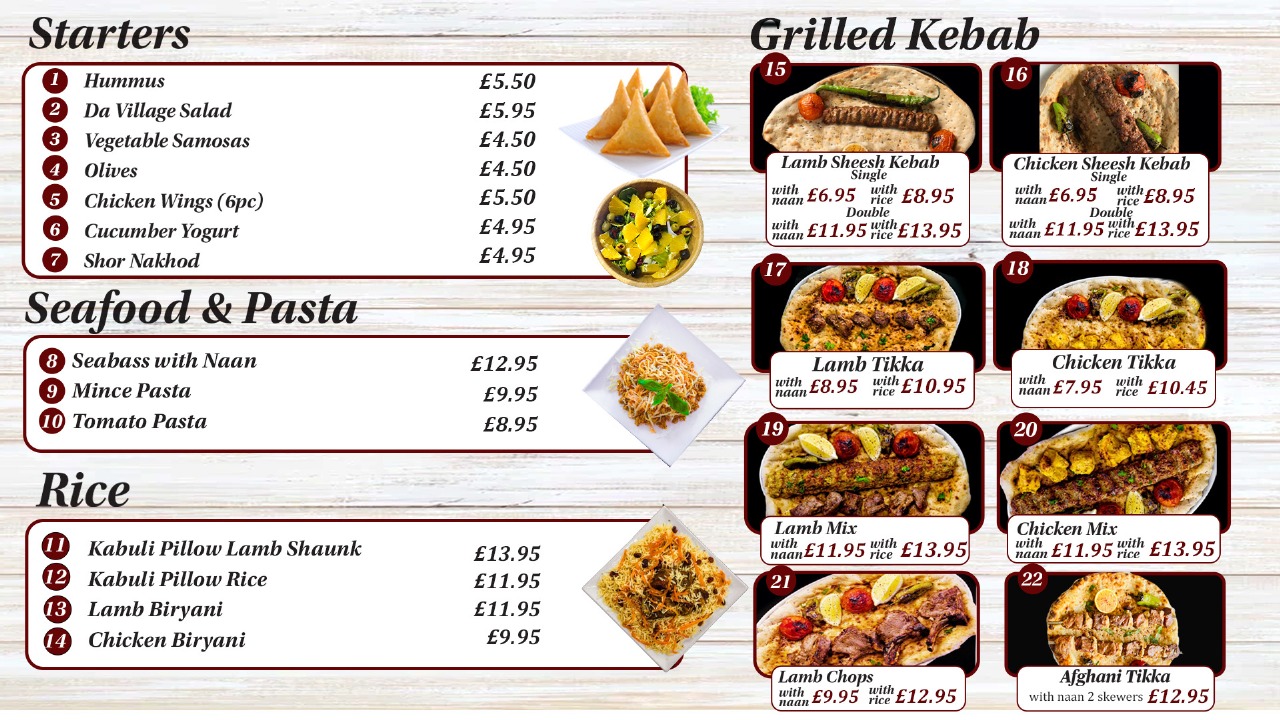 DaVillage Afghan Restaurant