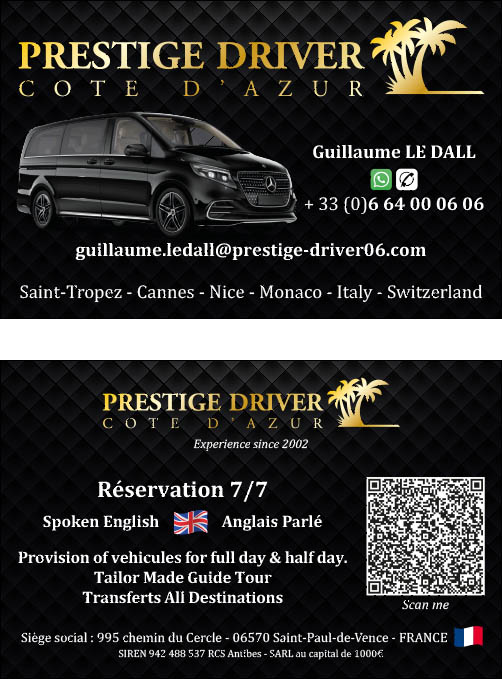 PRESTIGE DRIVER COTE D'AZUR