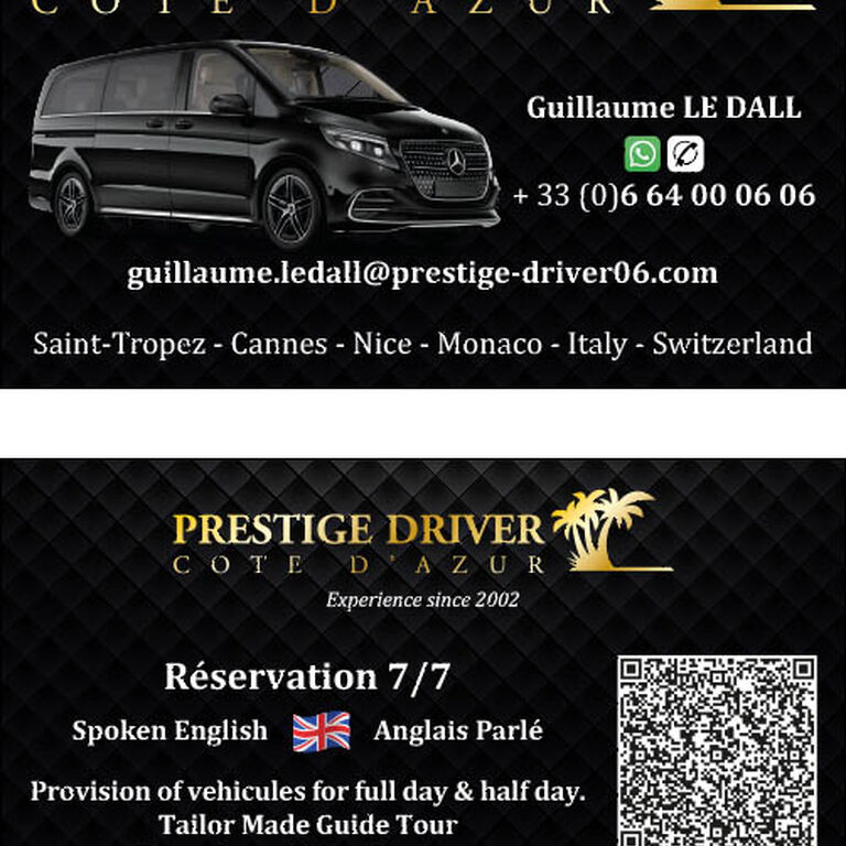 PRESTIGE DRIVER COTE D'AZUR