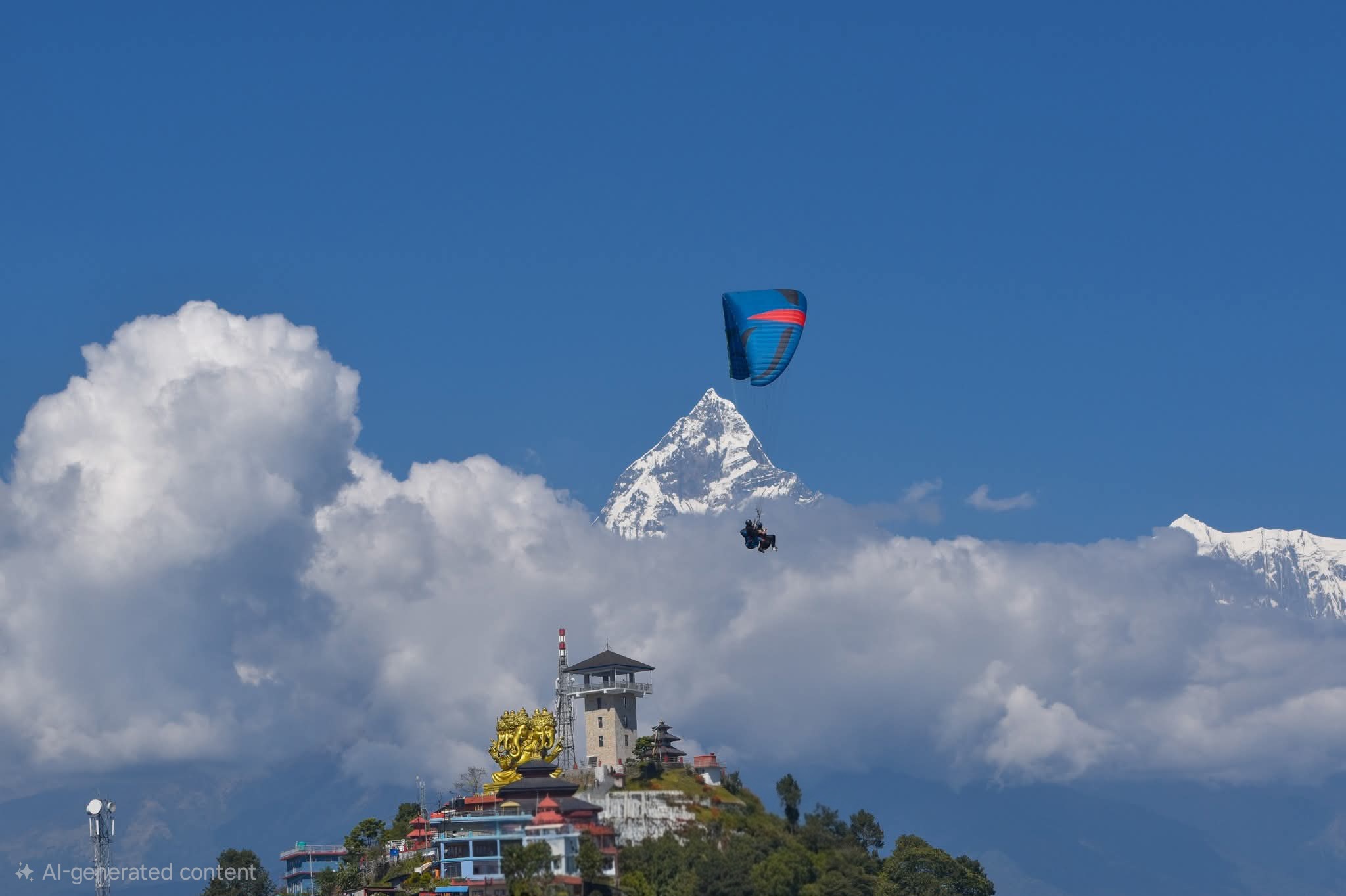 Cloudbase Paragliding Nepal
