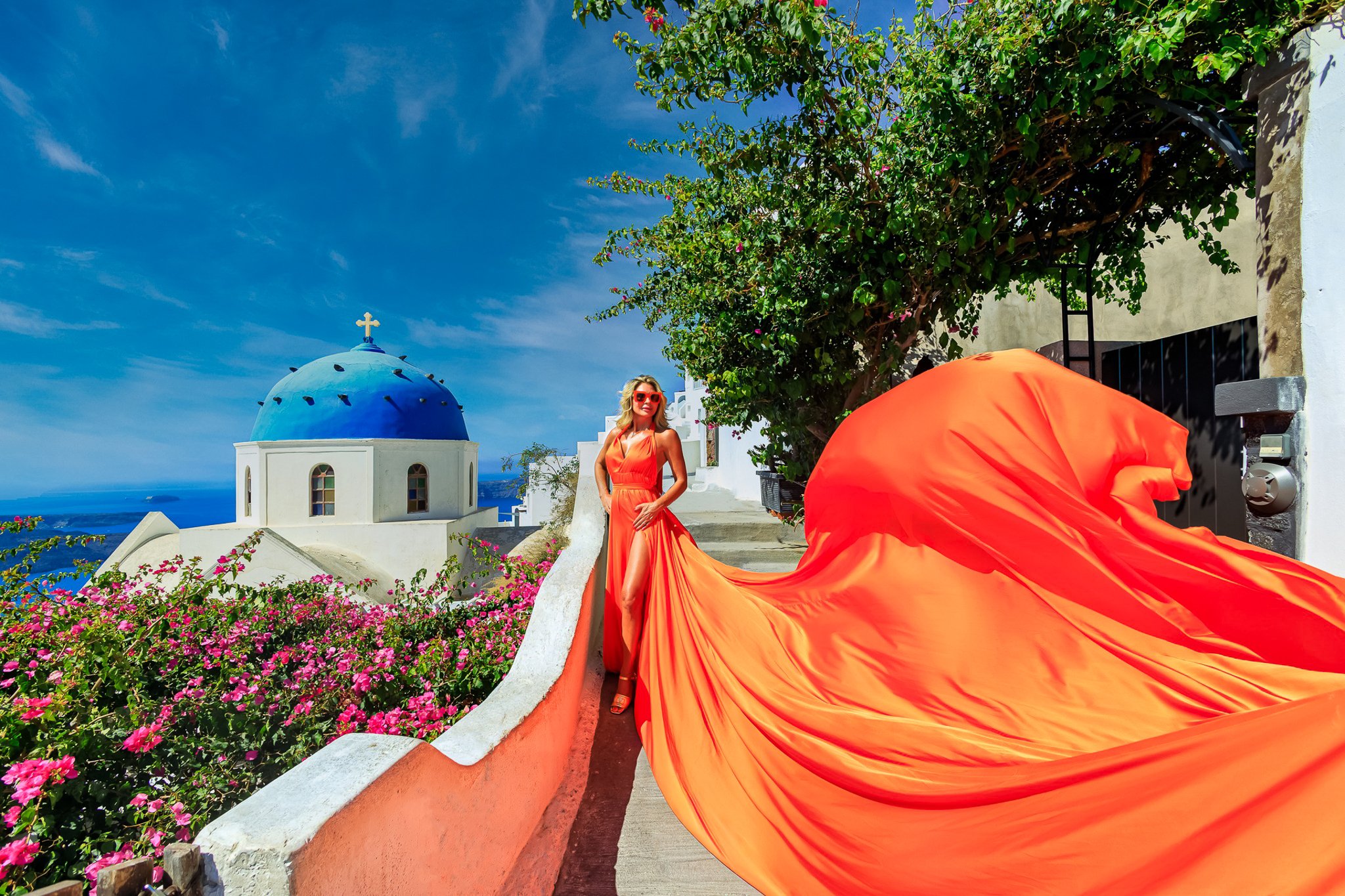 Flying Dress Photo Session