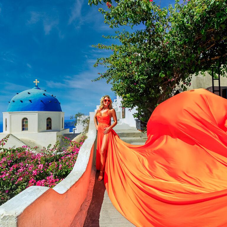 Flying Dress Photo Session