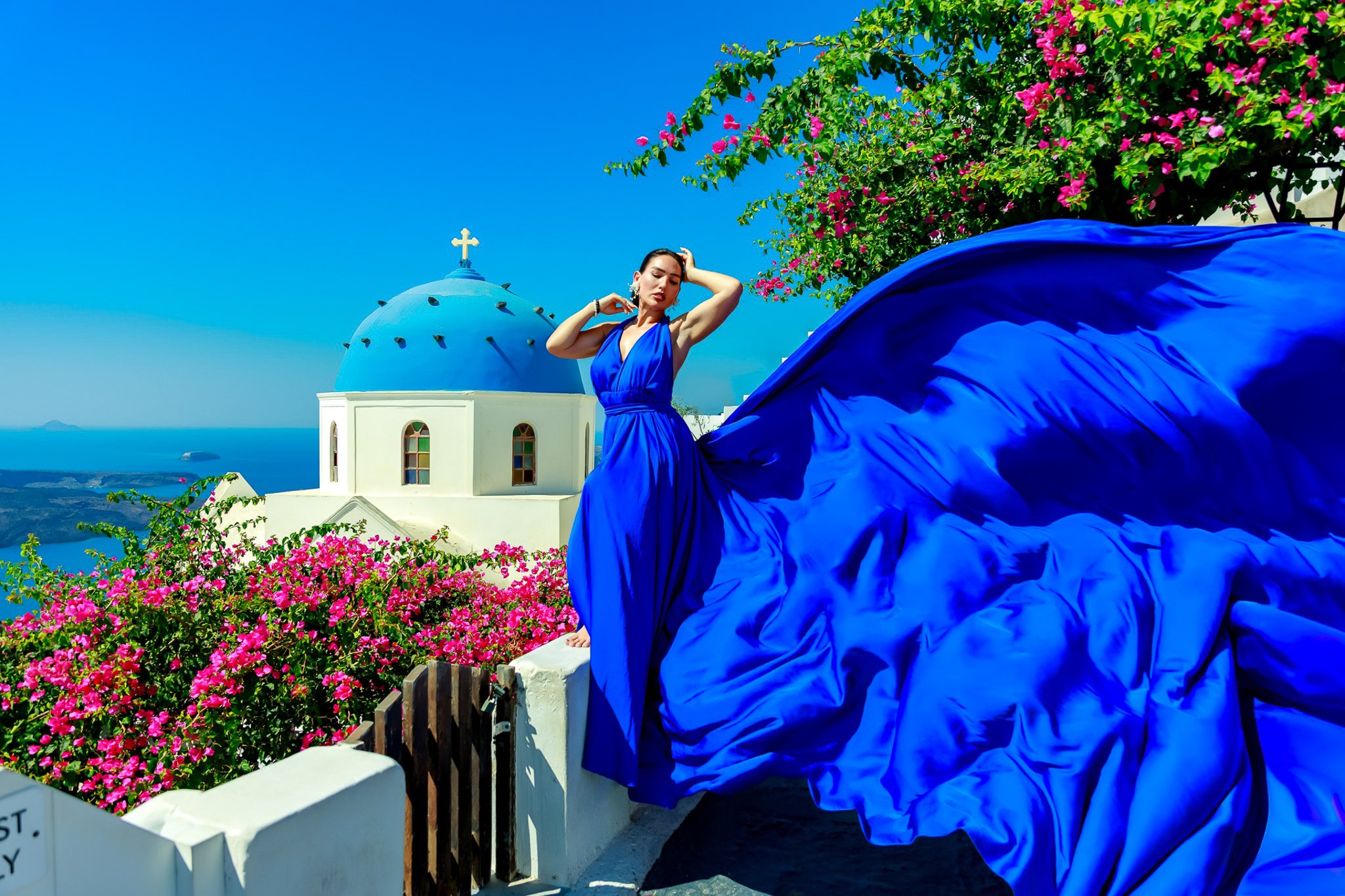 Flying Dress Photo Session