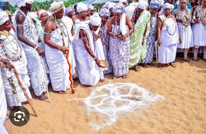 The Voodoo Festival in Benin