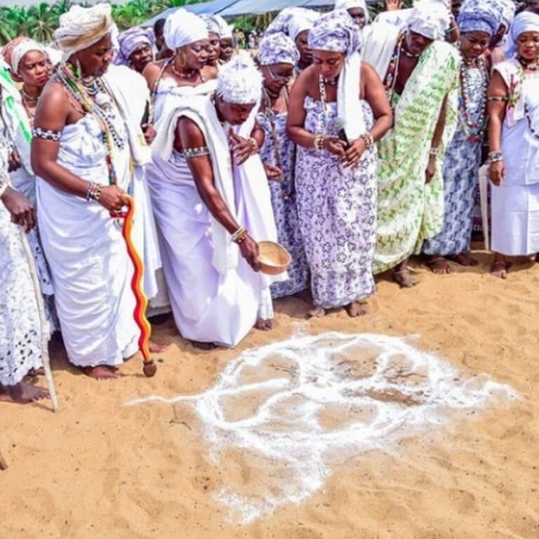 The Voodoo Festival in Benin