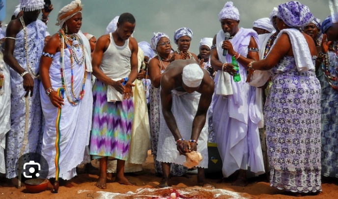 The Voodoo Festival in Benin