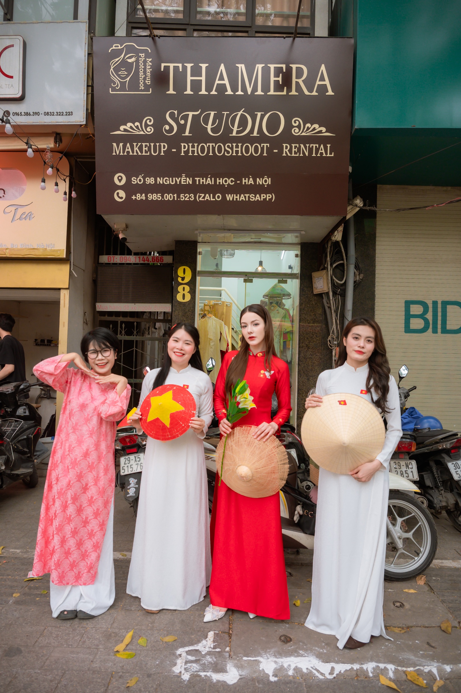 Thamera Ao Dai Photos Hanoi