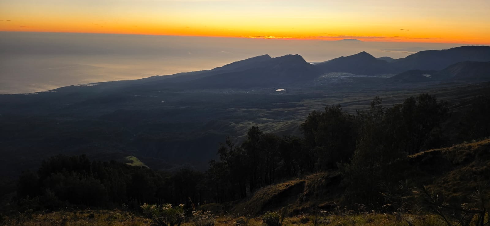 rinjani volcano