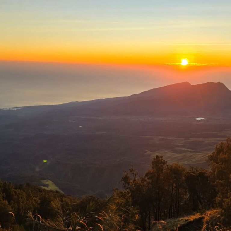 rinjani volcano