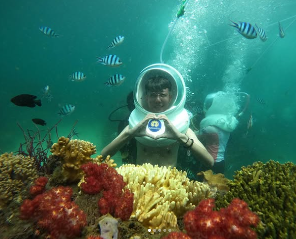 Sea Walker at Tanjung benoa