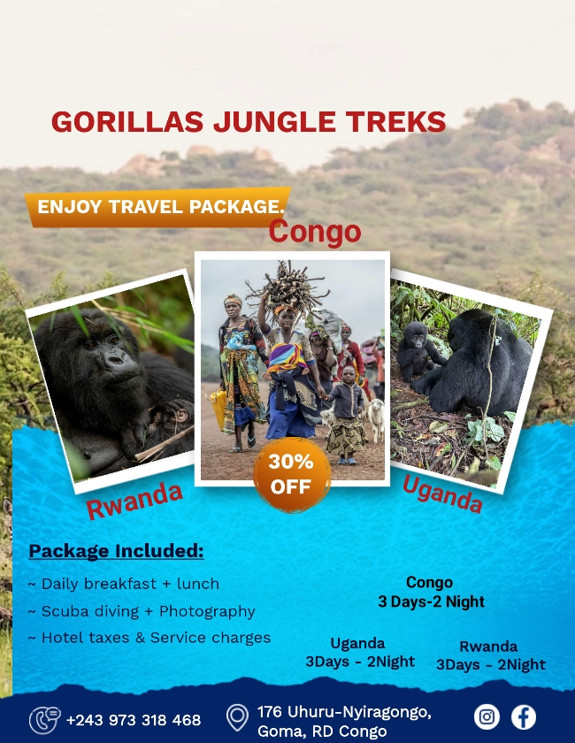 GORILLAS JUNGLE TREKS