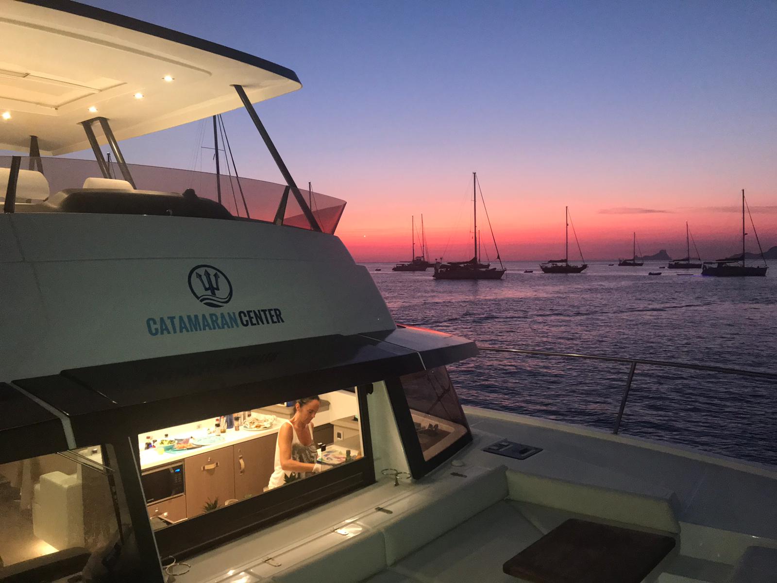 SALIDA EN CATAMARAN