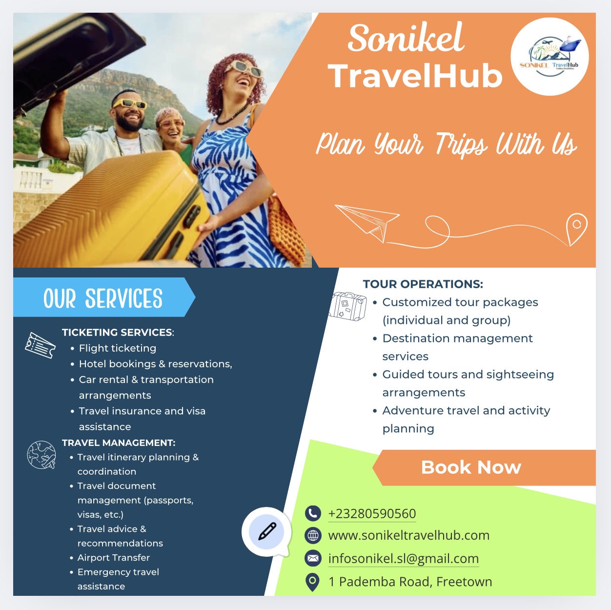 Sonikel TravelHub