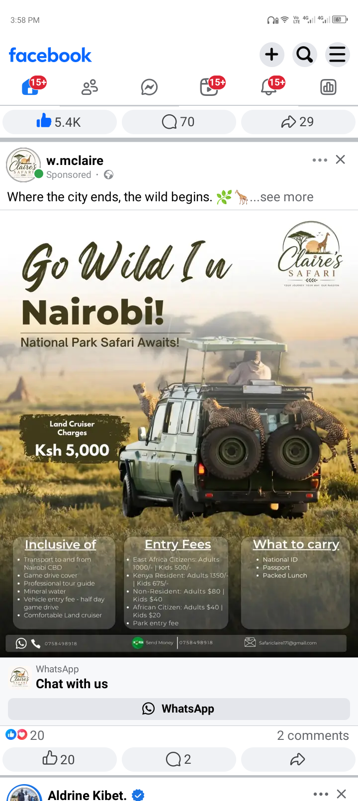 Inferno Events and Safaris