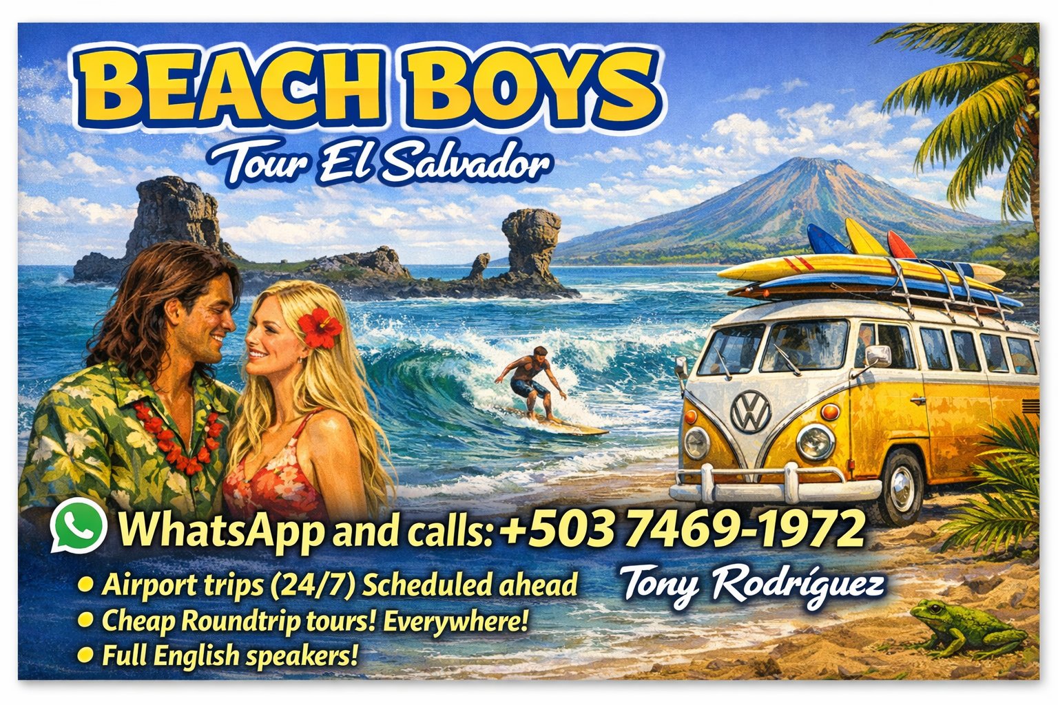 Beach Boys Tours El Salvador