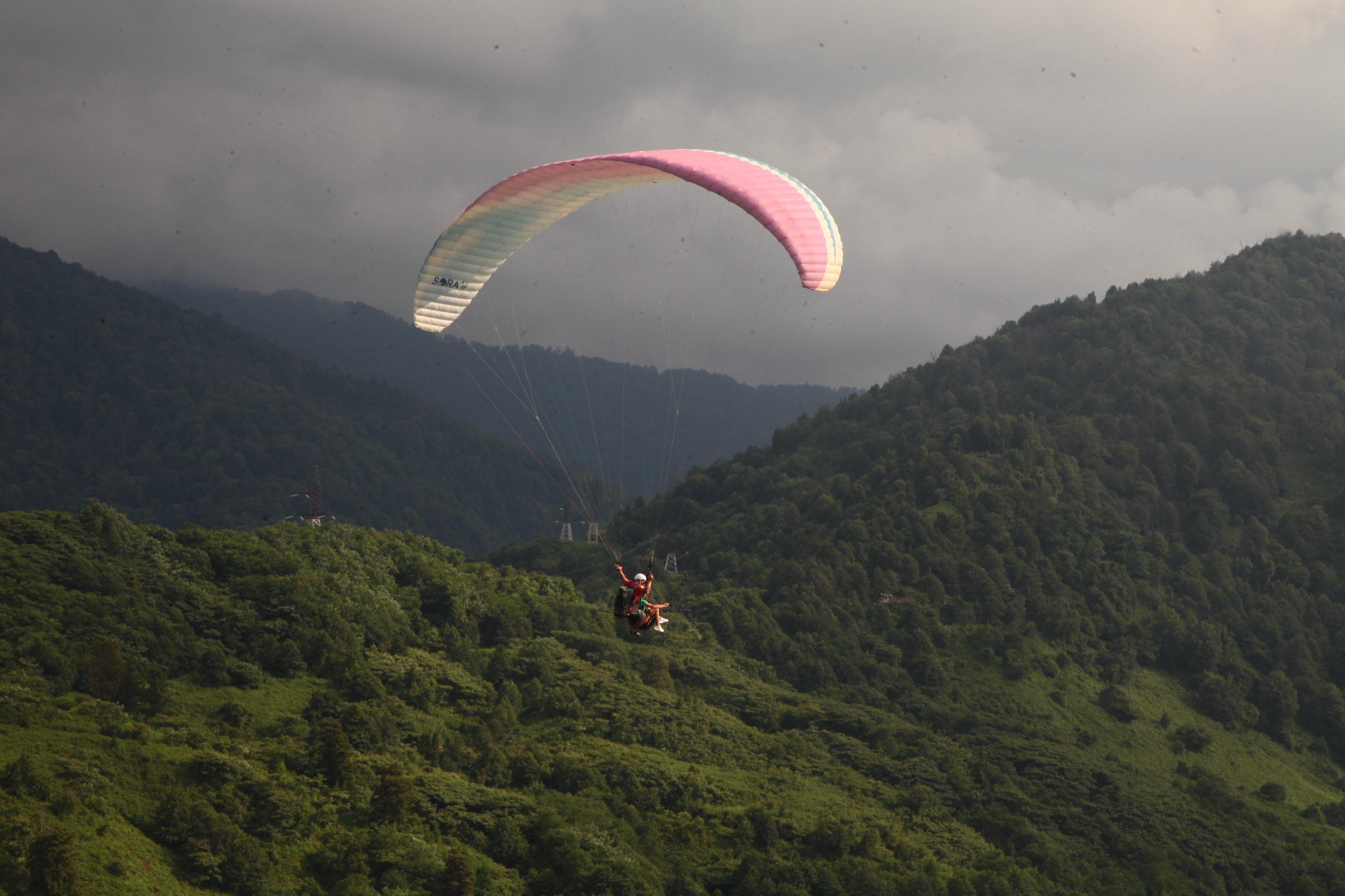 Paragliding Georgia