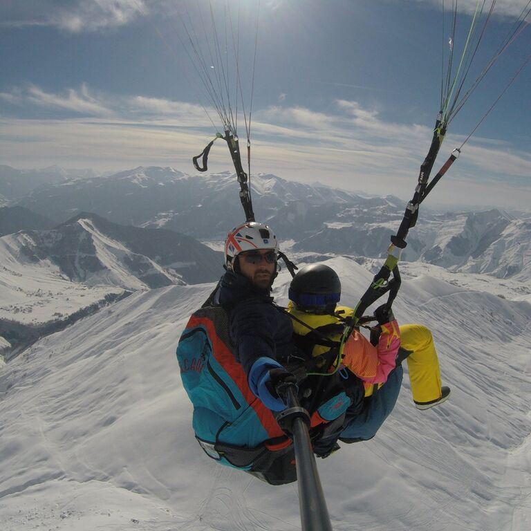 Paragliding Georgia