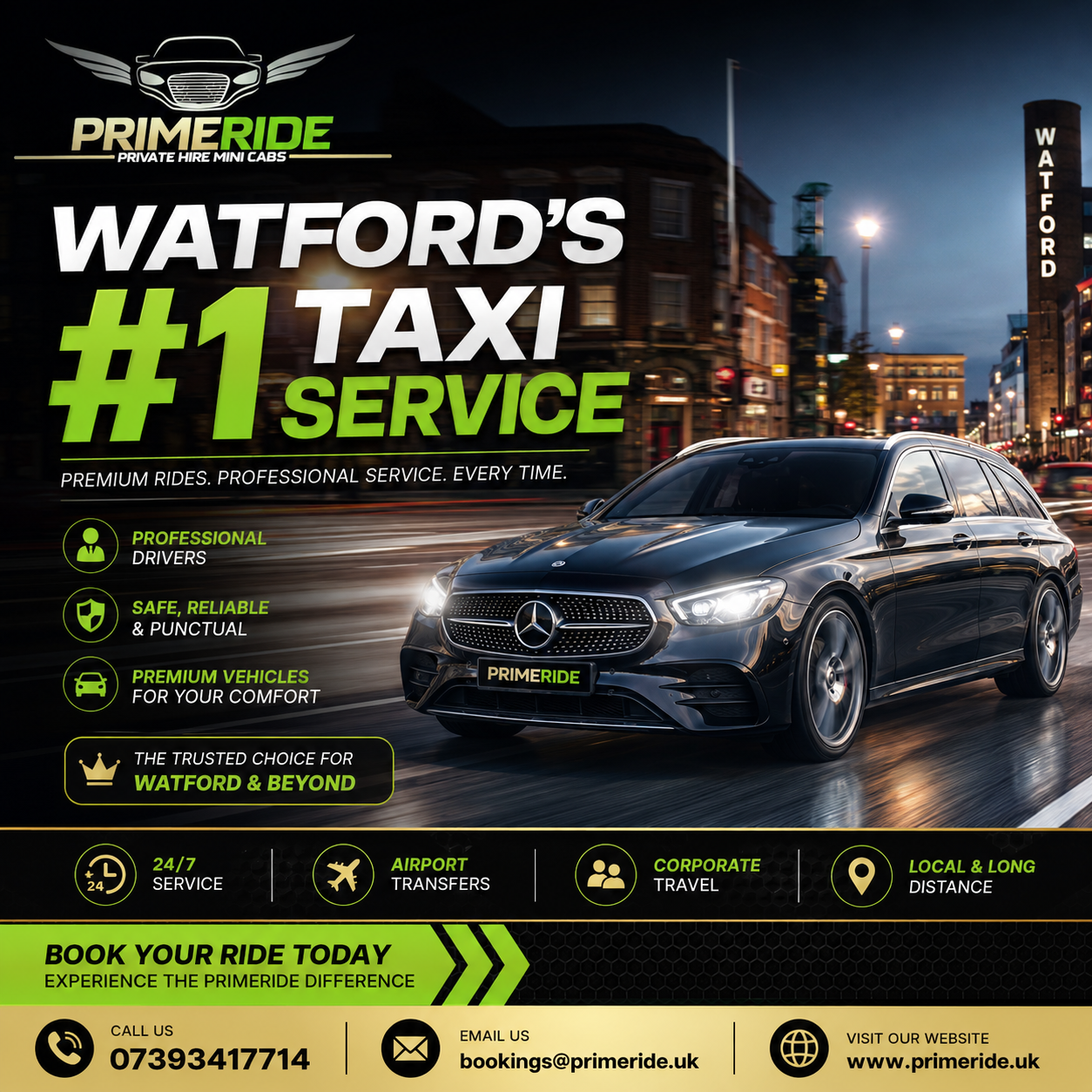 PrimeRide Cab Services Ltd