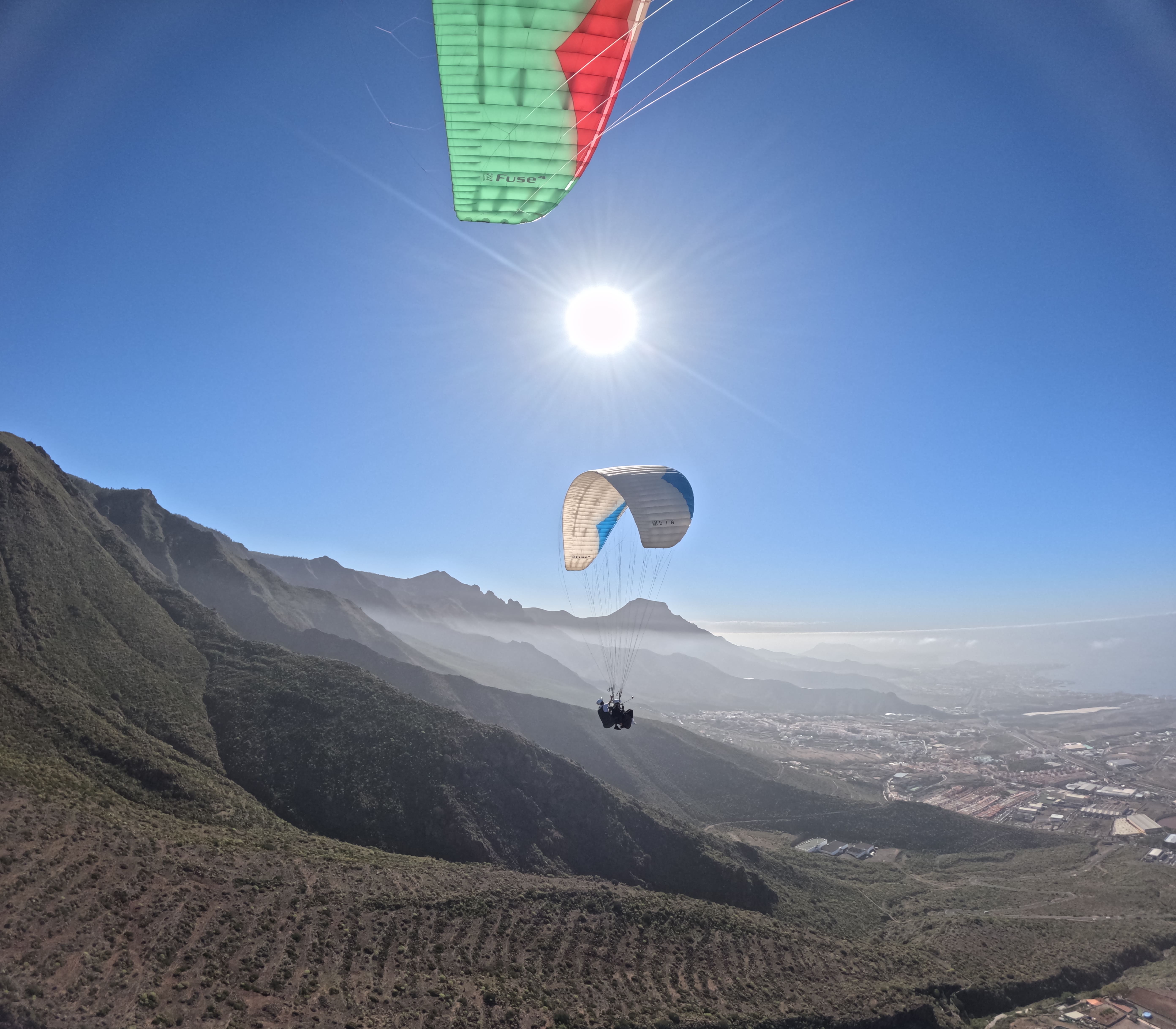 Daydream paragliding